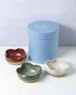 Trio de bowls Flor