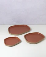 Trio de travessas orgânicas - Imagem 2
